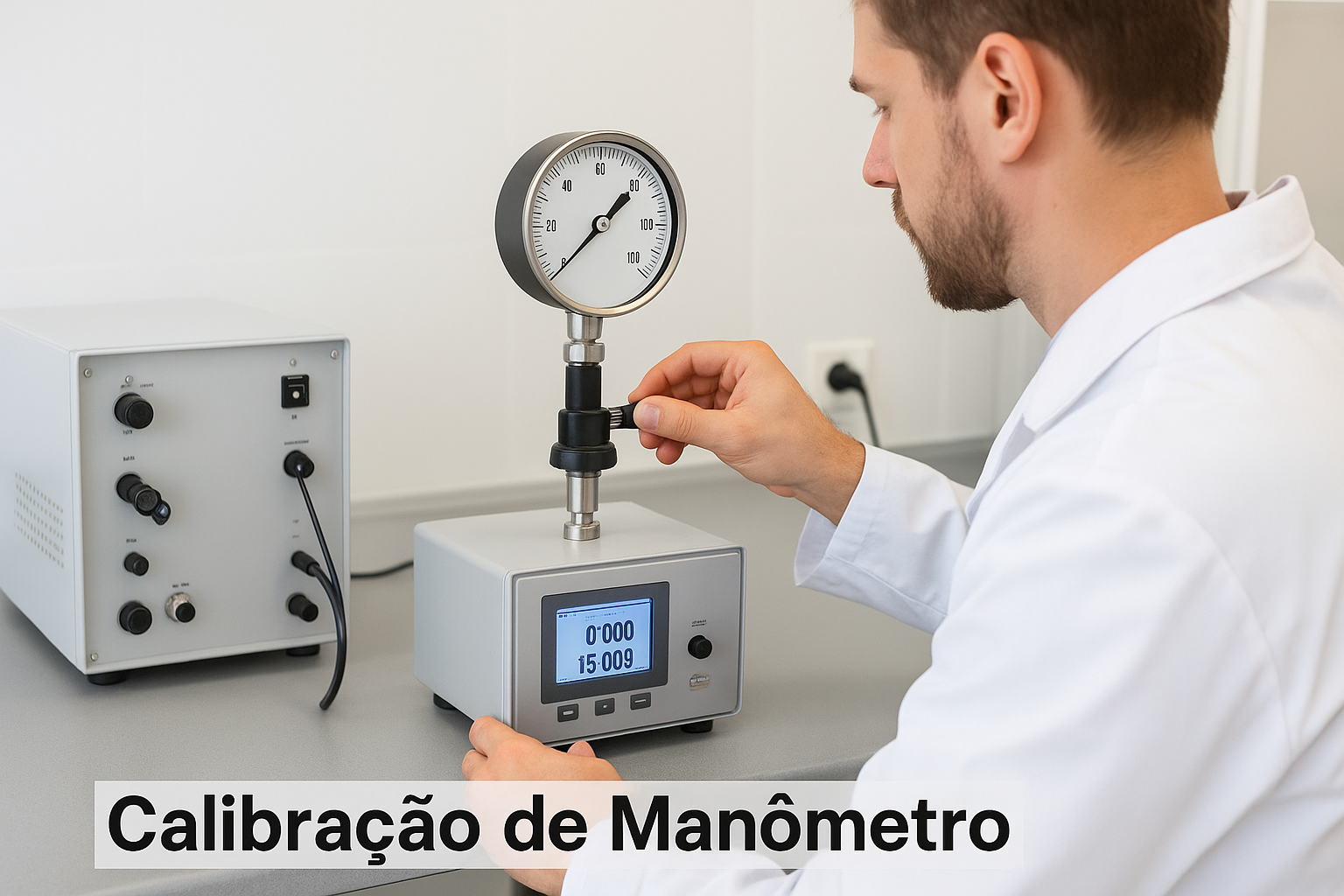 Calibração de pressão